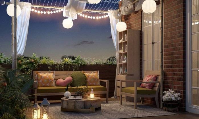 Terrace lighting garden roof rooftop ideas ways learn different many deck patio jardines jardin gardens azoteas del diseño techos madera