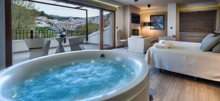 Hotel avec jacuzzi dans la chambre nord