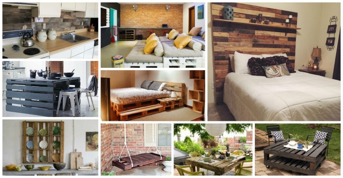 Pallet decor wood ideas