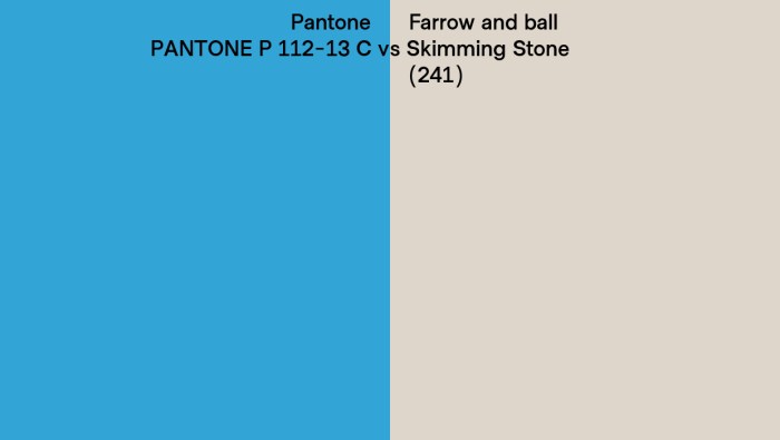 Pantone farrow and ball