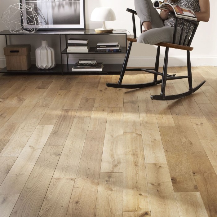 Parquet sandblasted oak