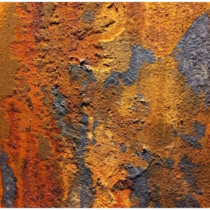 Rust effect paint