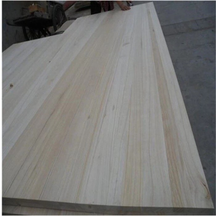 Paulownia sawn tablas aserrada paquetes tailor planed