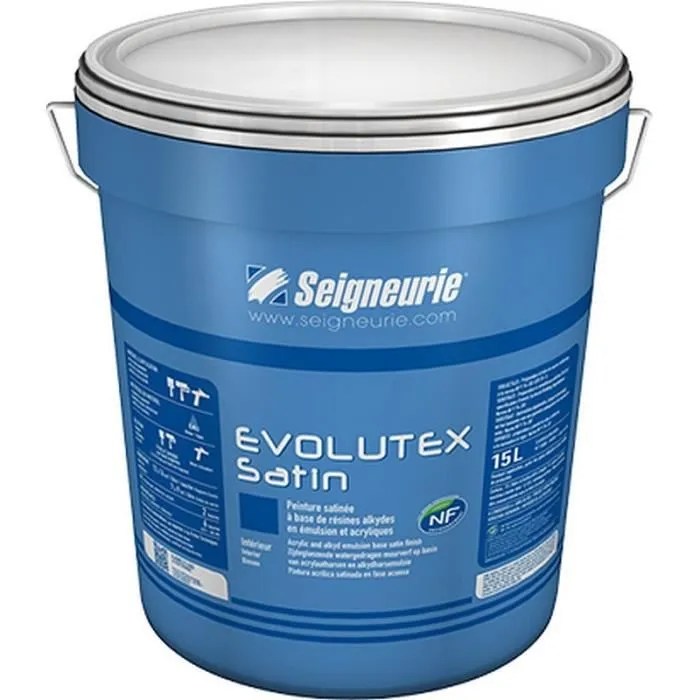 Peinture seigneurie evolutex satin