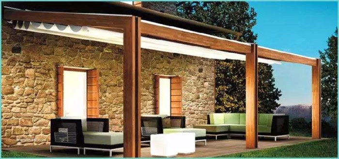 Pergola arc brico