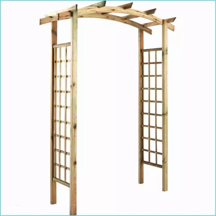 Pergola double arc brico depot