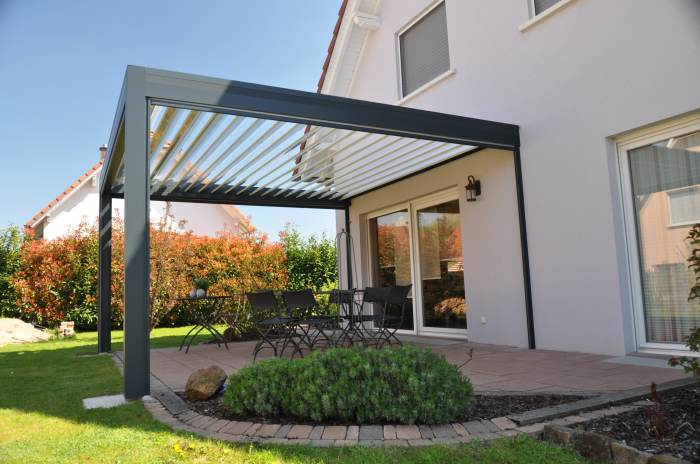 Pergola castorama alu