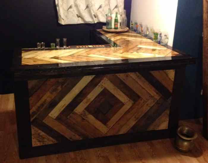 Comment fabriquer un bar en palette