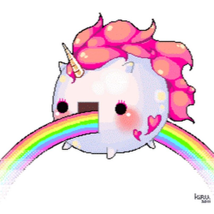 Gif unicorn rainbow galloping gifs chubby horn glow behind animated cloud giphy share everyone gifer asian encouraging voices quieter discovered