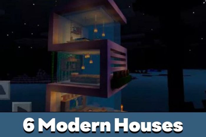 Map maison moderne minecraft