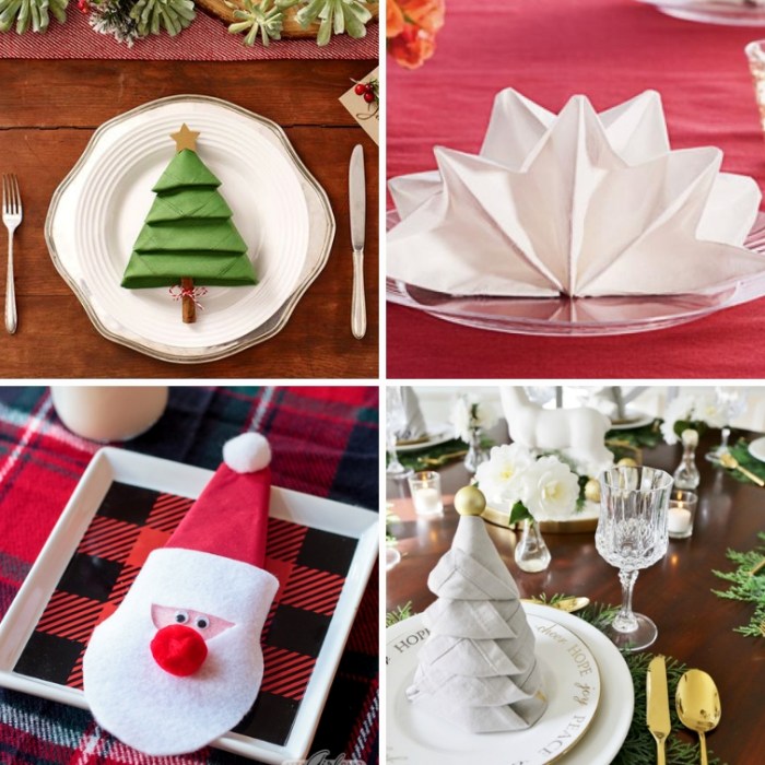 Ideas christmas napkin folding napkins make diy mother tree day fold table decorations creative gift own holiday beautify captivating easiest