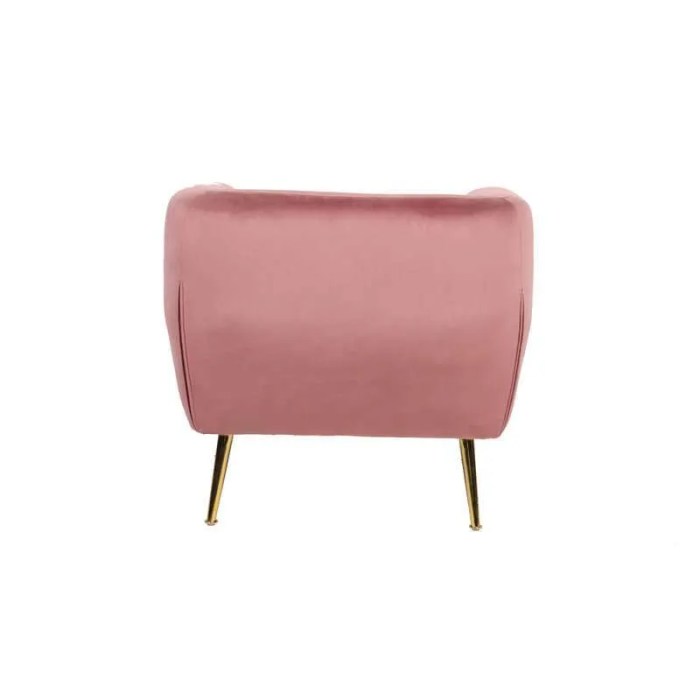 Fauteuil rose moore