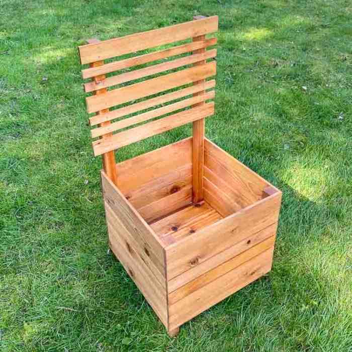 Jardiniere en bois brico depot