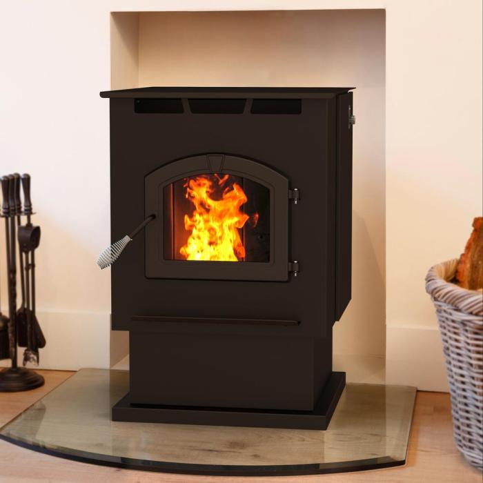 Pellet apricot comfortbilt hp22 epa stove certified sq hopper ignition lbs stoves depot