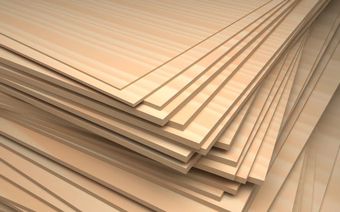 Plywood sheet