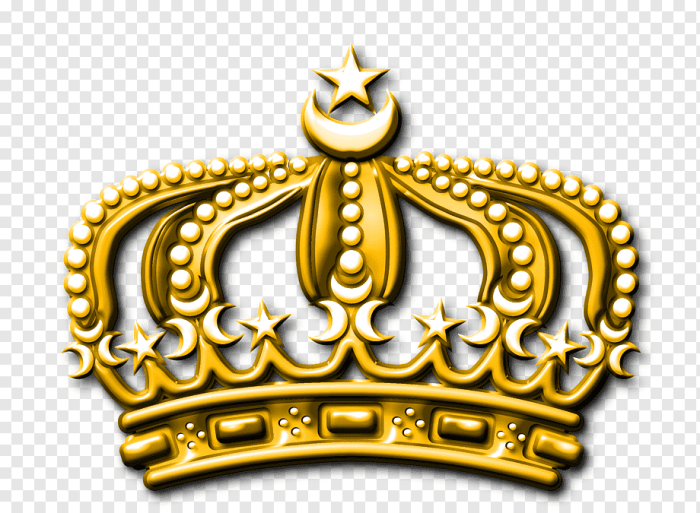 Logo avec une couronne jaune