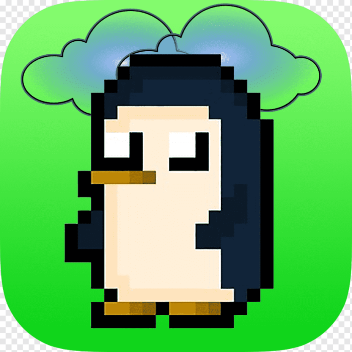 Penguin pixel