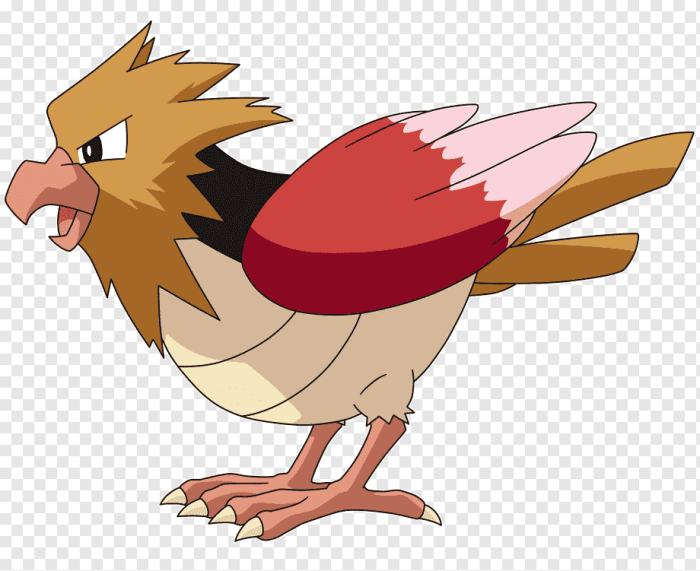 Spearow artwork evolution pokémon additional stats pokemondb