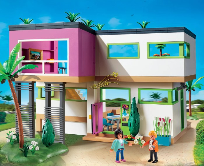 Playmobil maison de luxe