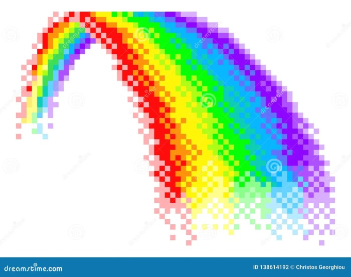 Pixel heart pride rainbow gay 8bit redbubble