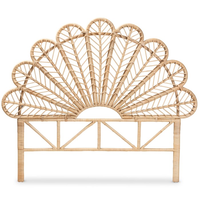 Rattan headboard headboards colette tikamoon