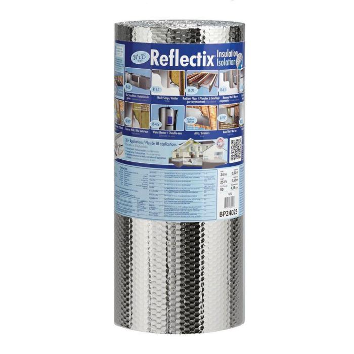 Reflectix insulation double share reflective ft