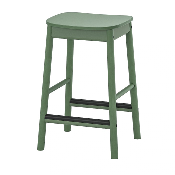 Tabouret de bar aubergine