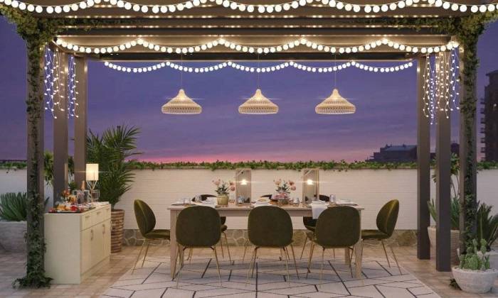 Terrace lighting ways learn different many ideas use