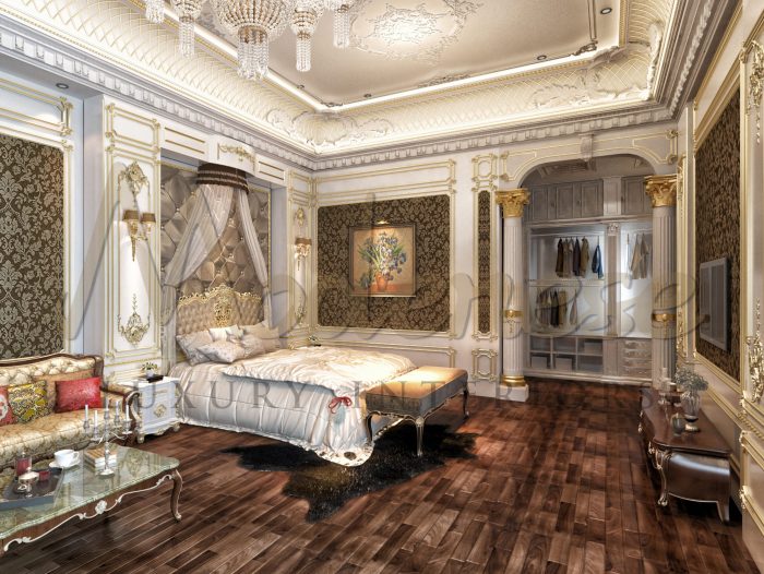 Deco chambre baroque romantique