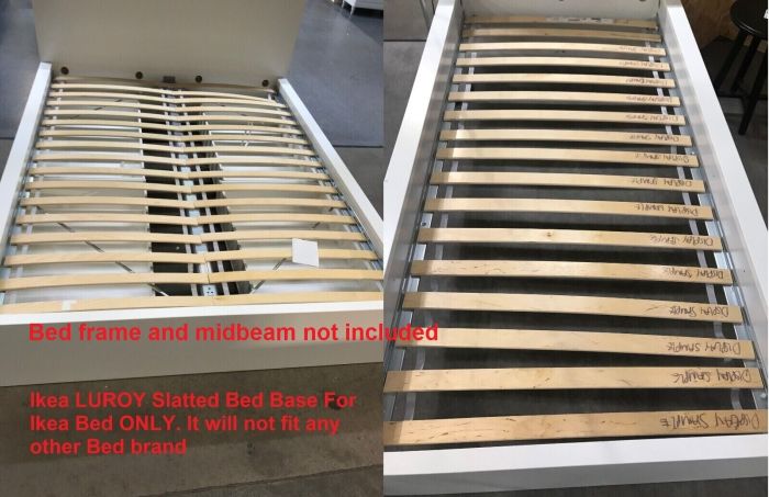 Ikea bed base slatted hack frame size slats custom support center cheap using jour du project beds full old saved