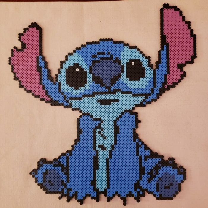 Pixel art de stitch