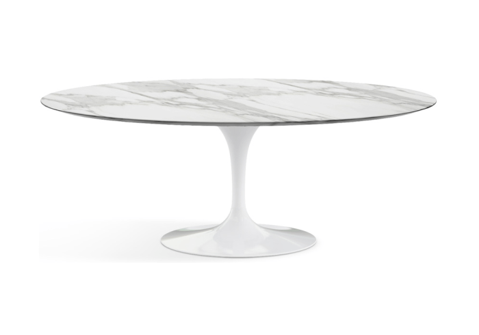 Table marble knoll oval dining florence verde international tables furniture room