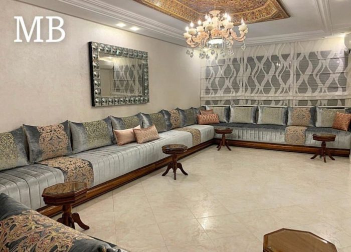 Salon moderne de luxe marocain