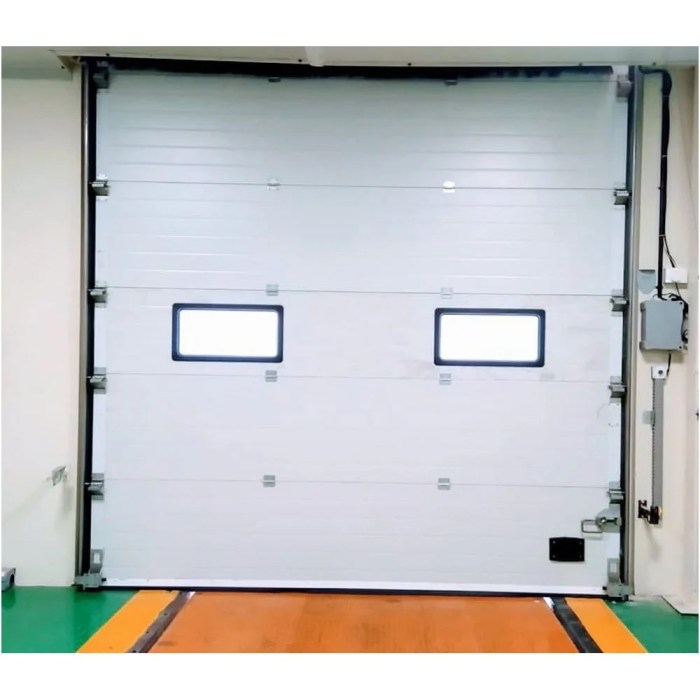 Sectional garage shutter