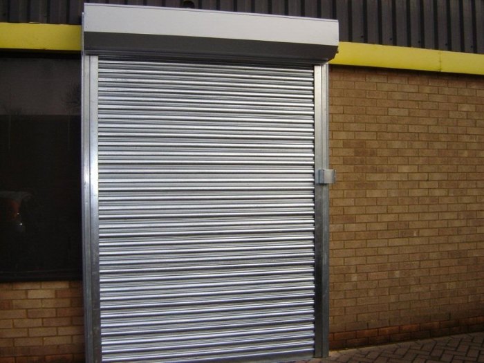 Roller doors steel shutter door garage industrial