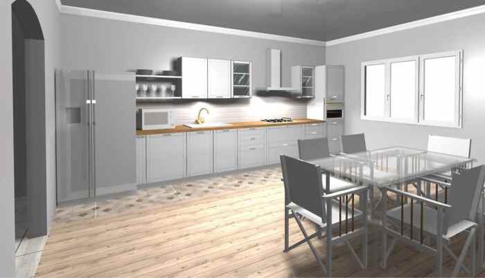 Zaxis rendering vray bezoeken visualisation kitchens keuken