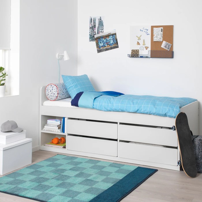 Ikea single beds bed