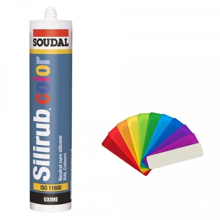 Joint silicone de couleur