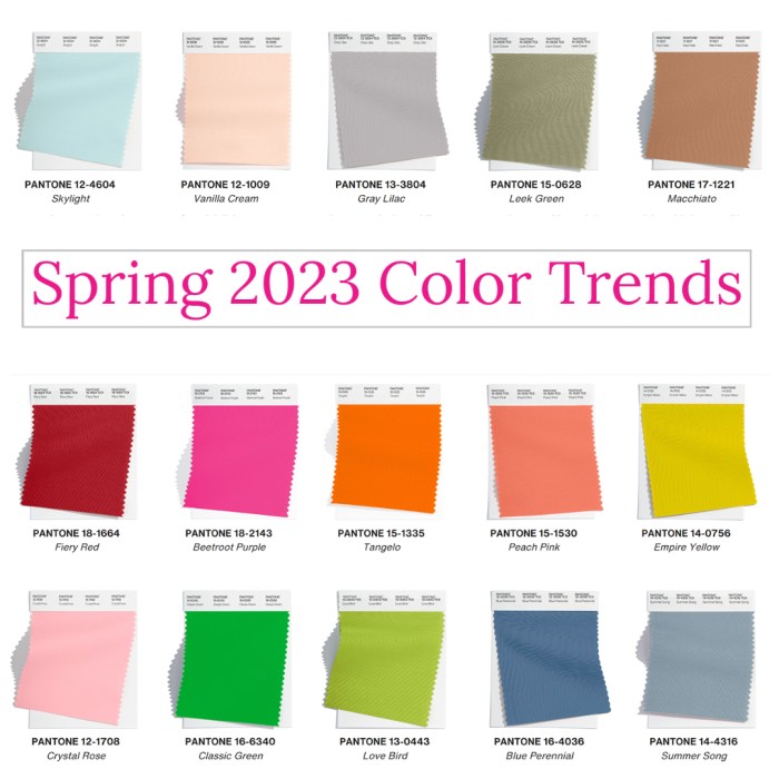 Quel est le top 5 des couleurs tendances 2025