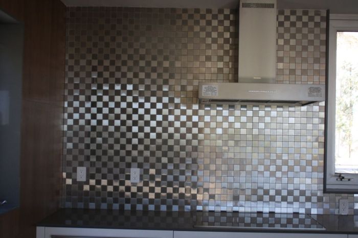 Mosaique inox leroy merlin