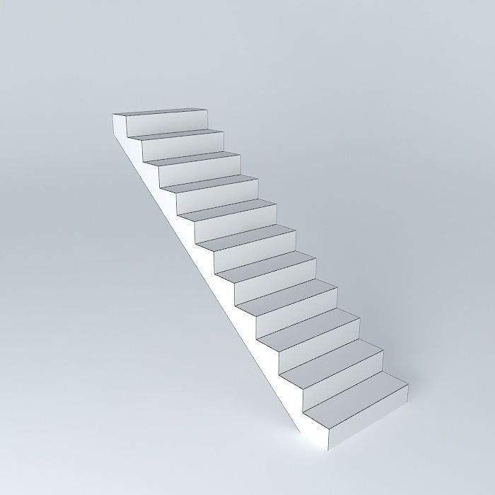 Stairs staircase cgtrader