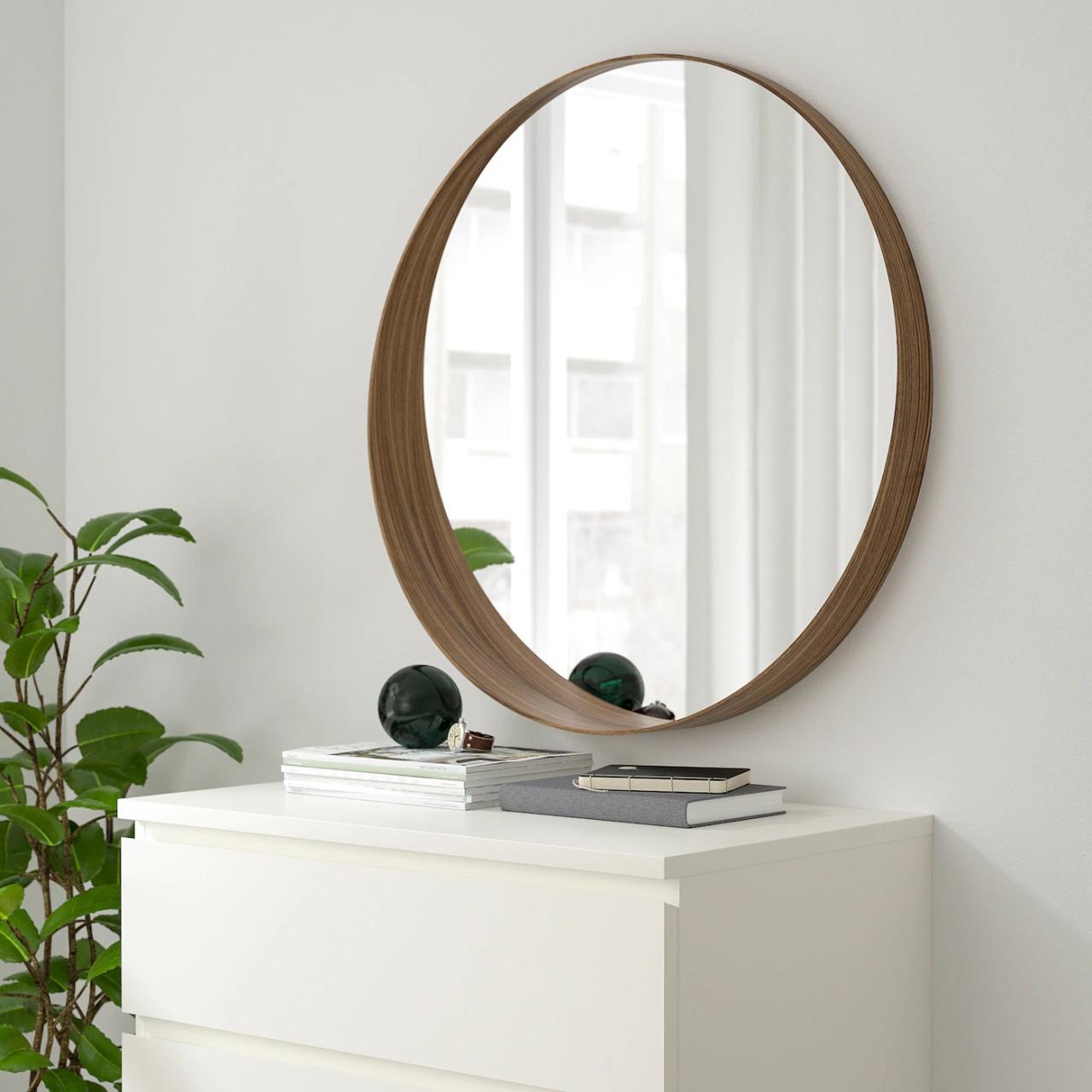 Rattan speil miroir runde rotin mirrors rota espelho thatislelife asiaone stk nan