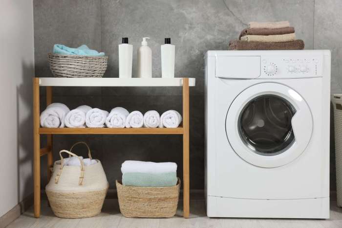 Laundry room hgtv storage pedestal washer organize ideas clever drawers dryer choose board small saved