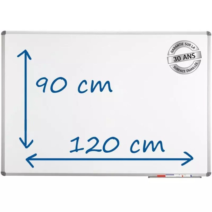 Tableau velleda carrefour