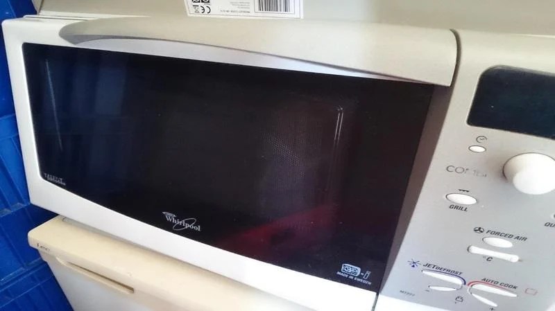 Whirlpool microwave oven combination electric wall stainless steel