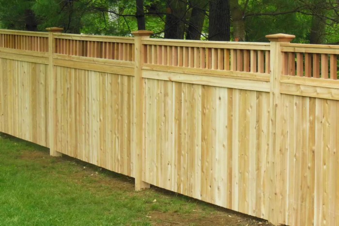 Fence fencing cedar custom gate calderone estate rail buckhead