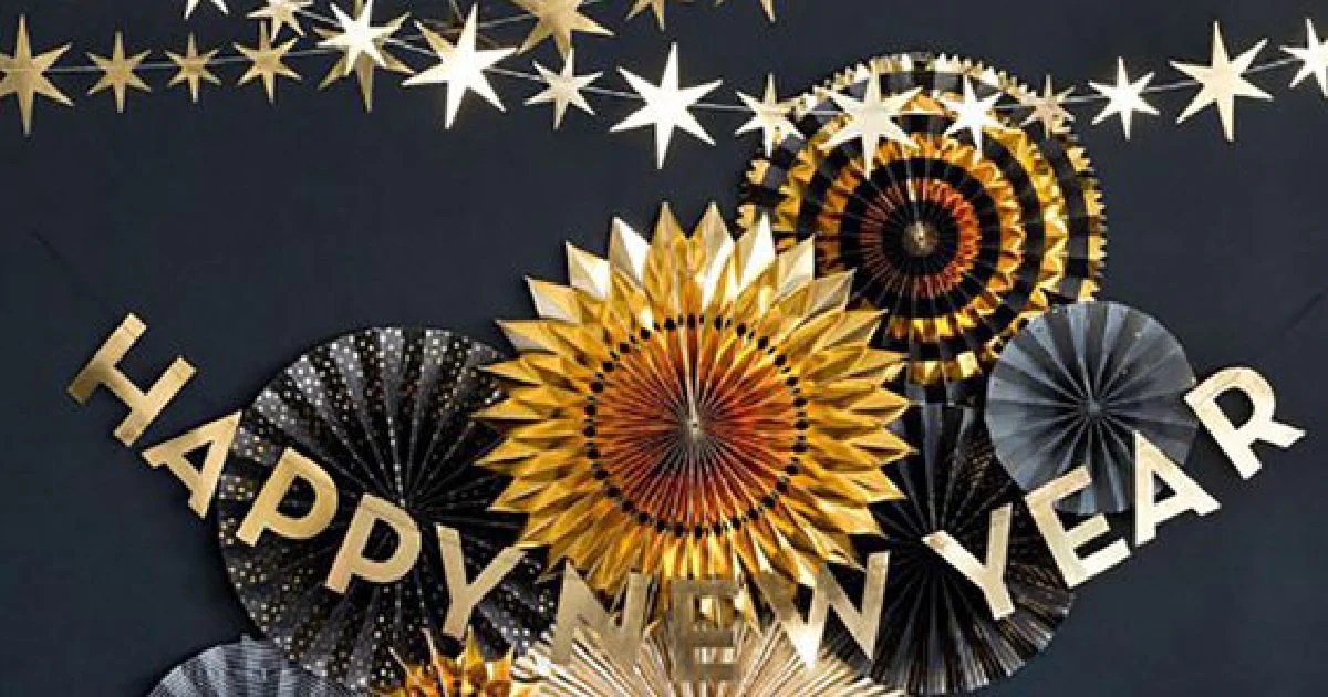 Eve diy ideas years year party decoration decorations easy nye decorating decor birthday garland sparkling top tutorial kids woohome day