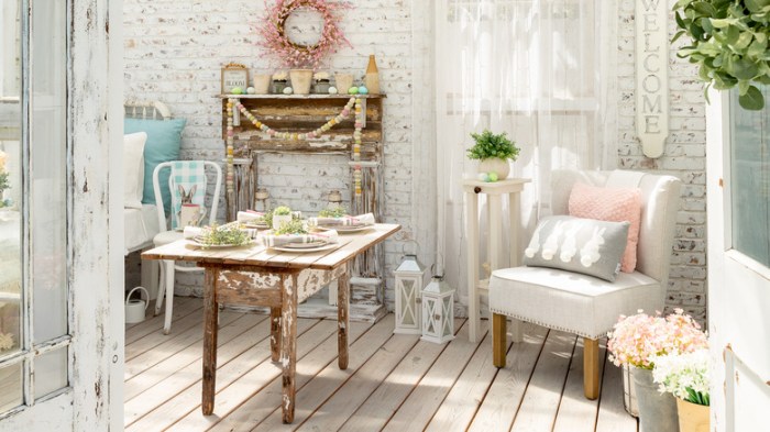 Shabby chic style house ideas