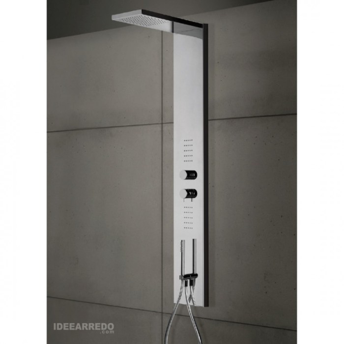 Colonne hydromassante thermostatique lapeyre