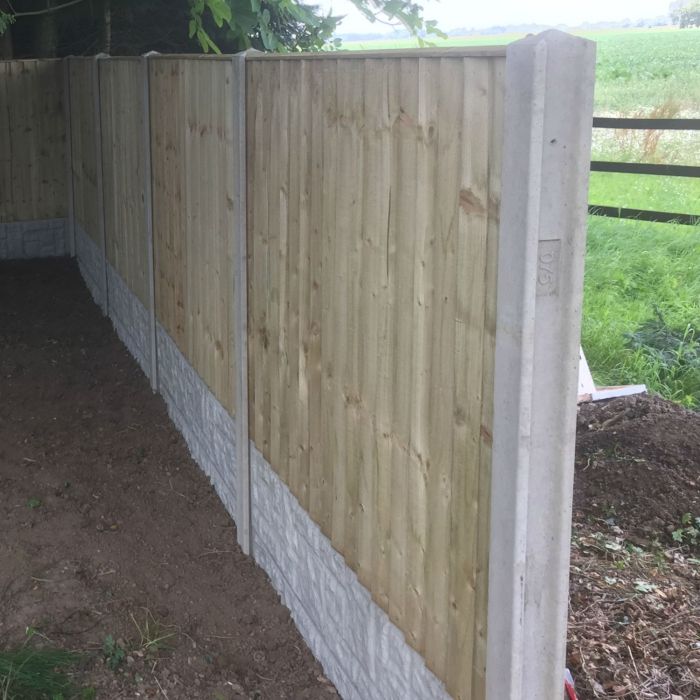 Fencing fence gravel kits closeboard x4 100mm